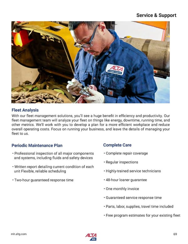 Alta Material Handling Catalog New York Metro 2026 - Page 71